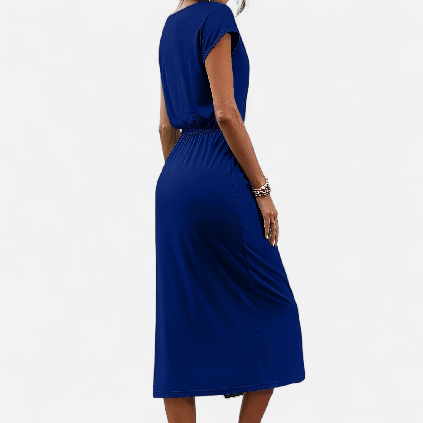Dorevelle | Women’s White Dress – Heritage Knot Detail