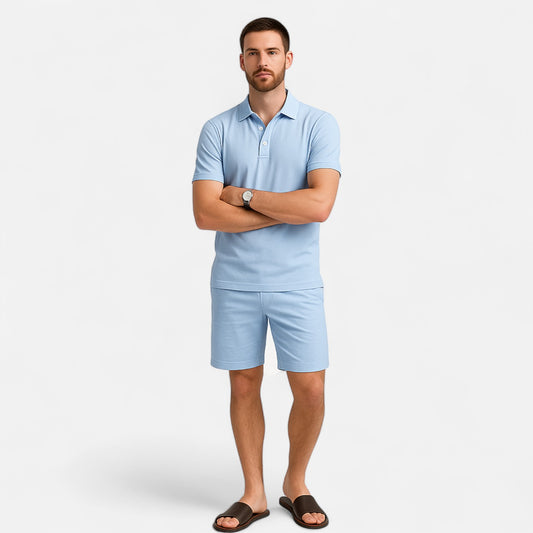 Dorevelle | Men’s Linen Set – Ivy League Tailored Ease
