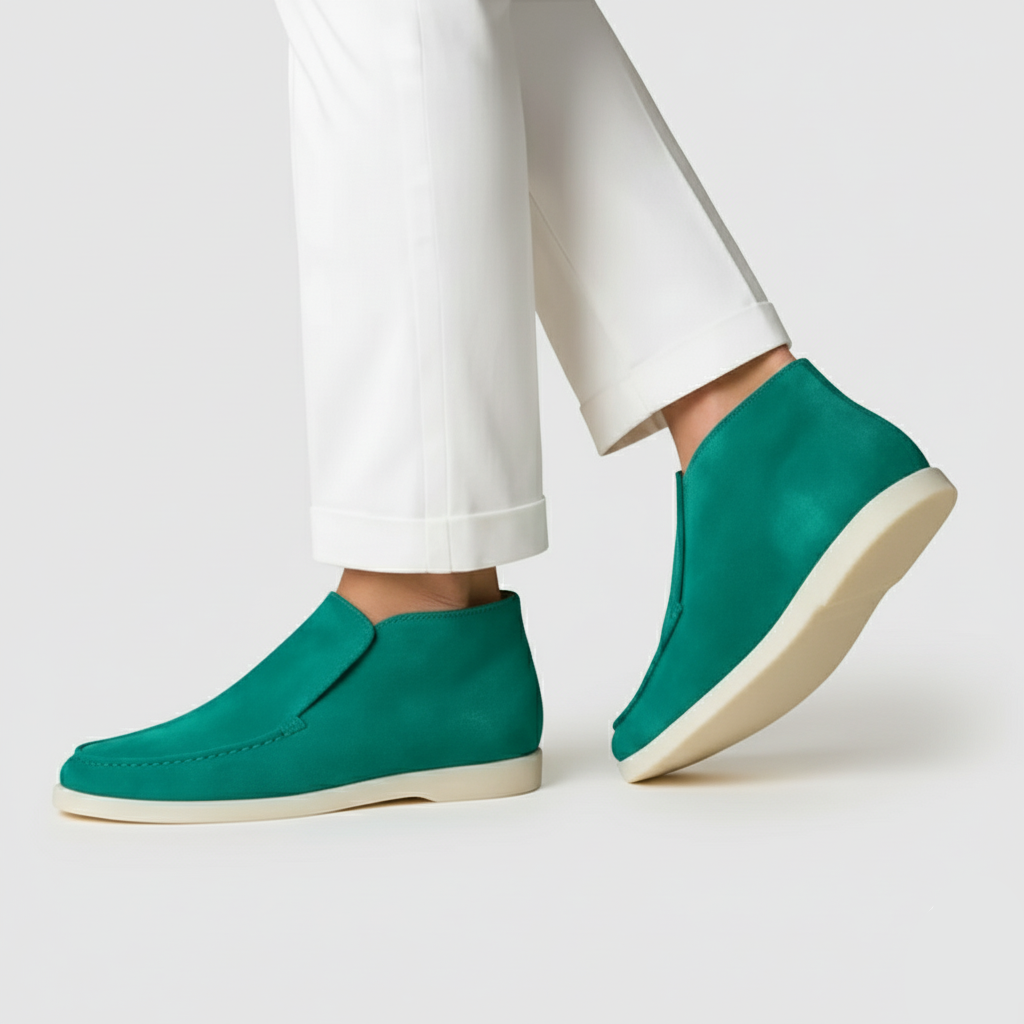 Dorevelle | Men's Smart Casual Slip-On Suede Boots