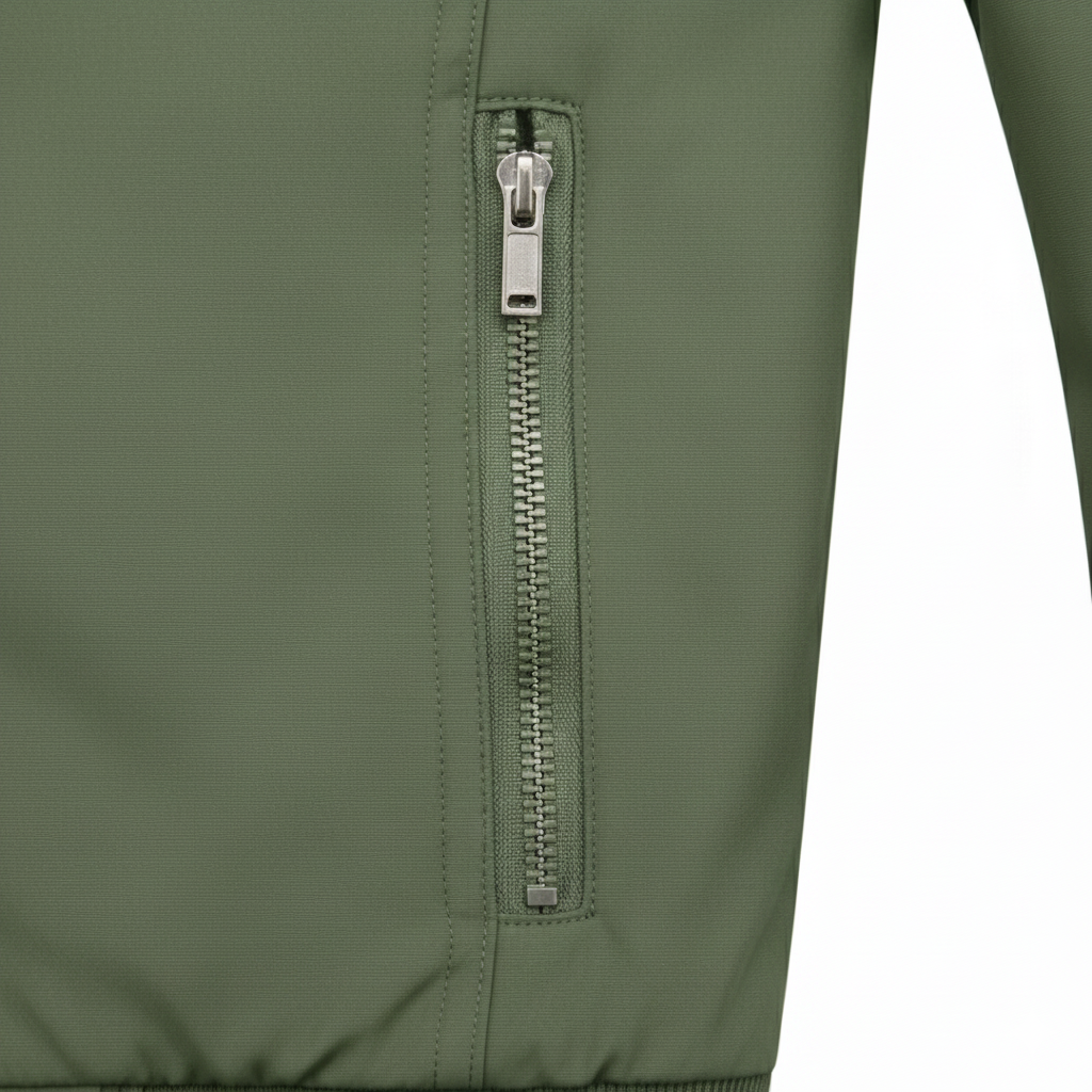 Dorevelle | Men’s Lightweight Casual Jacket – Zip Closure Stand Collar