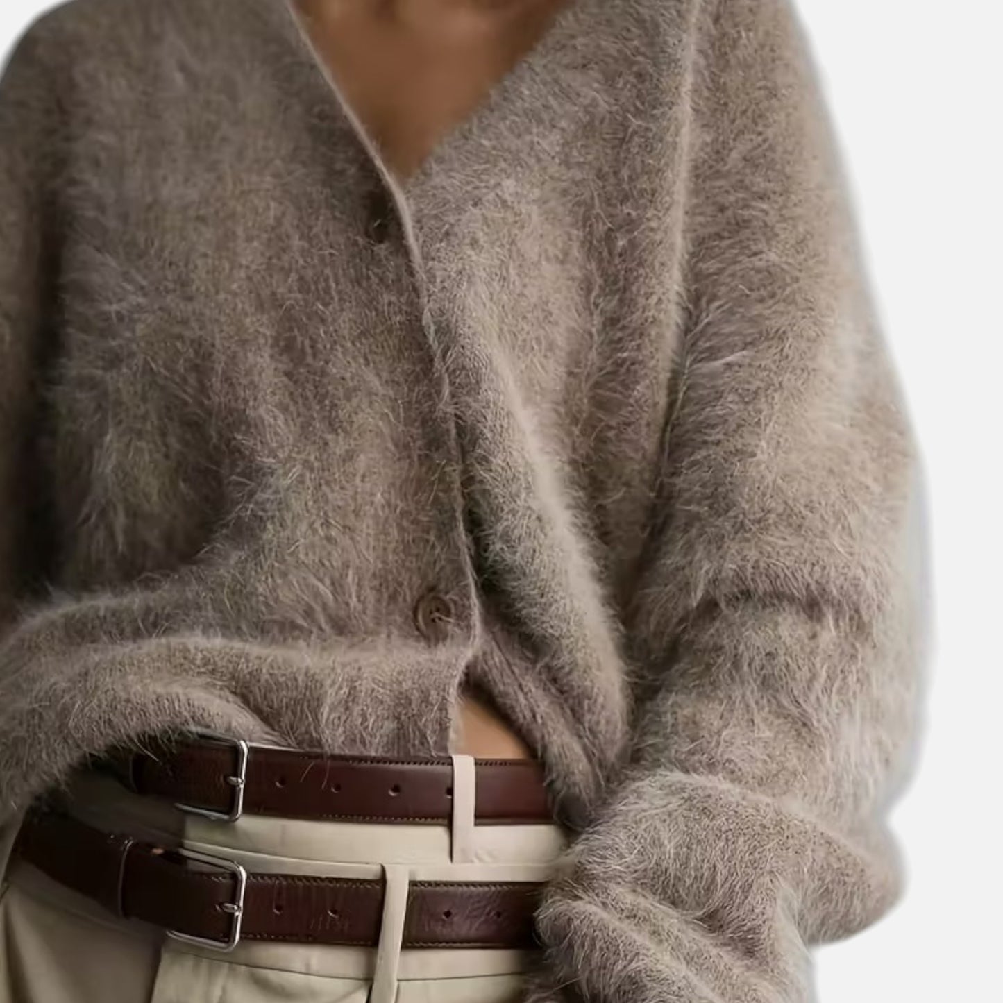 Dorevelle | Women’s Soft V-Neck Cardigan