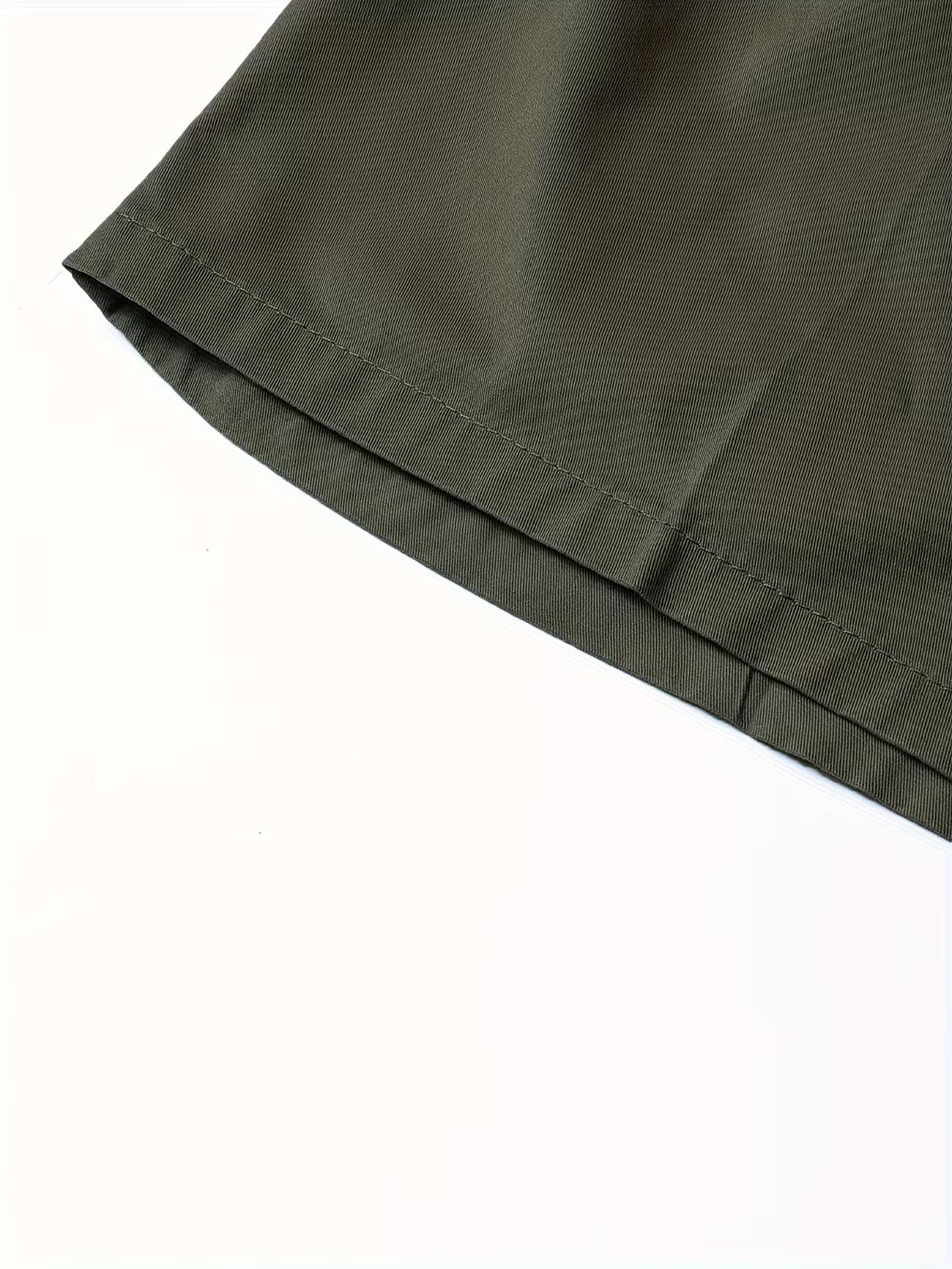 Men's Breathable Cargo Shorts With Drawstring Waist Trousers