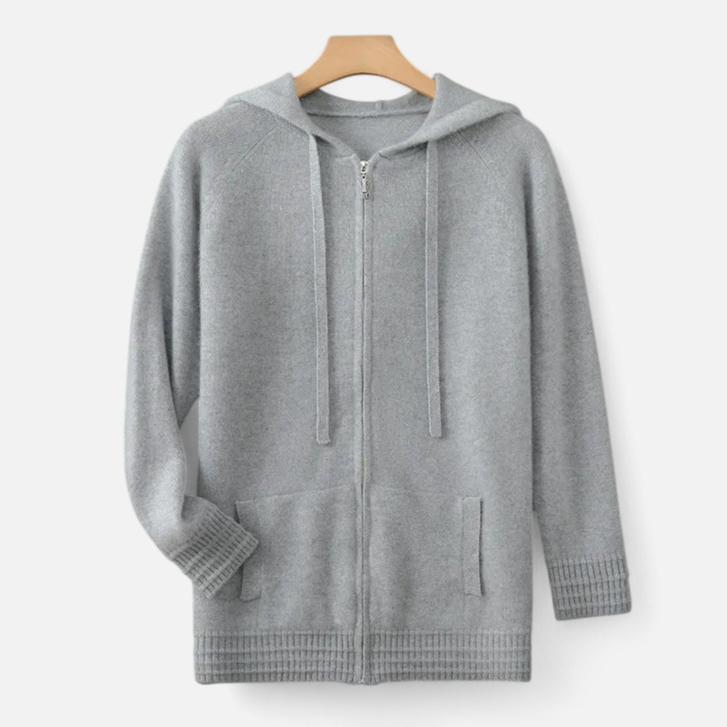 Dorevelle | Men’s Hooded Cardigan – Refined Winter Knitwear