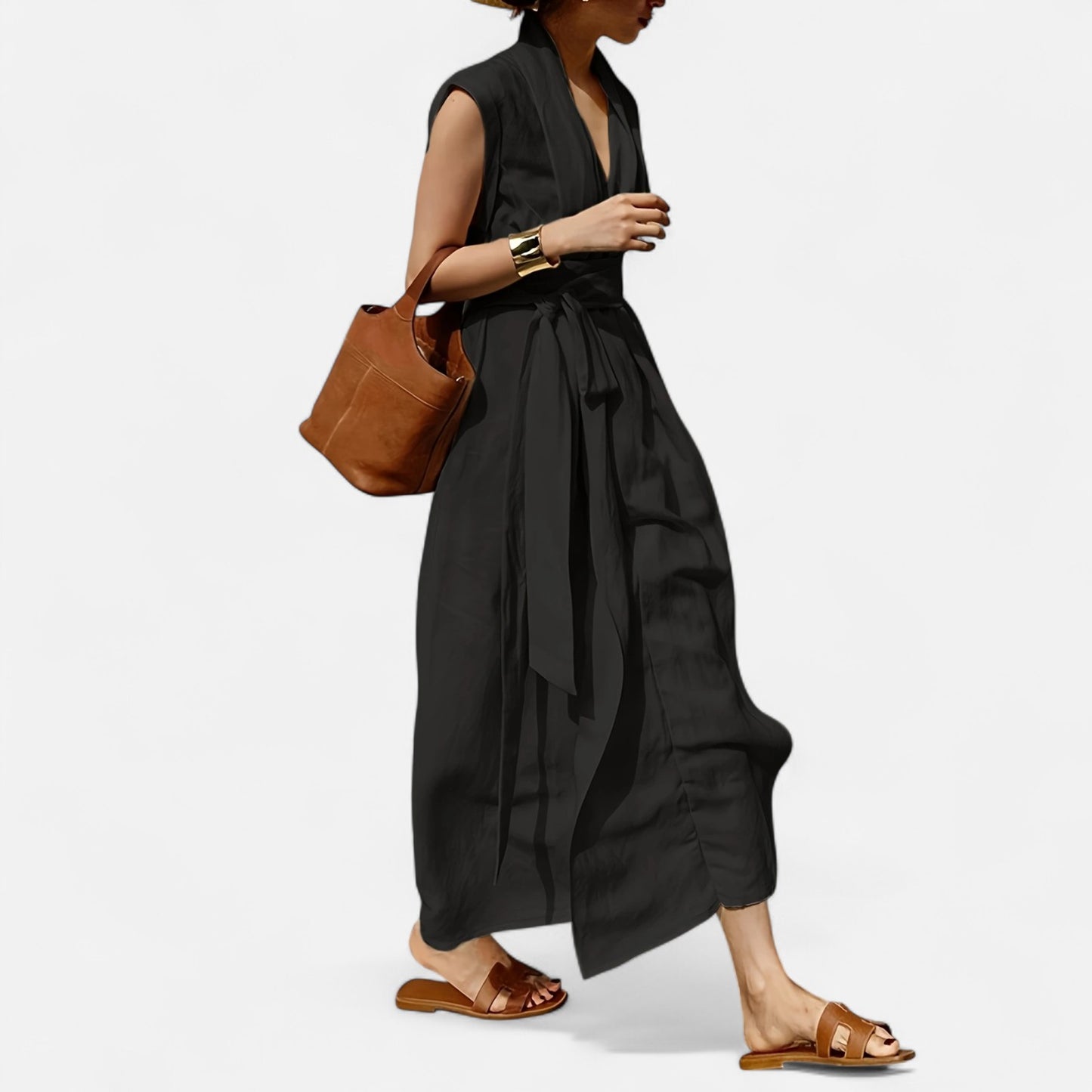 Dorevelle | Women’s Sleeveless Dress – Heritage Linen Style