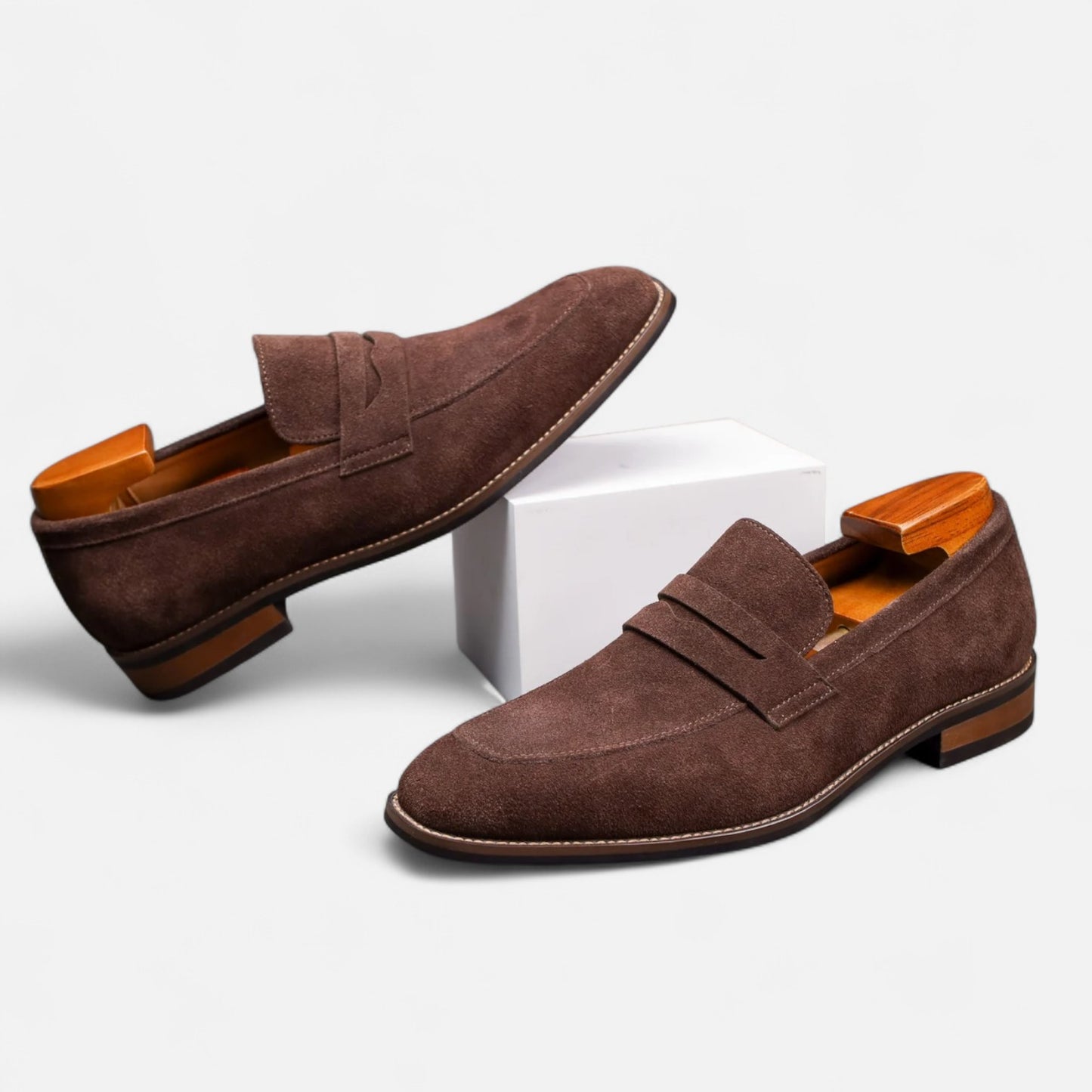 Dorevelle | Men’s Classic Comfort Penny Loafers
