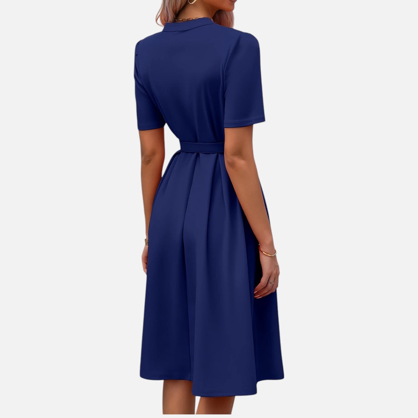 Dorevelle | Women’s V-Neck Dress – Countryside Midi Grace