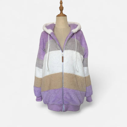 Dorevelle | Women’s Oversized Jacket – Hooded Autumn Winter Elegance
