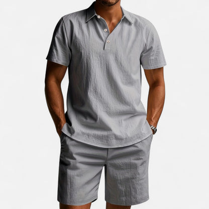 Dorevelle | Men’s Linen Set – Ivy League Tailored Ease