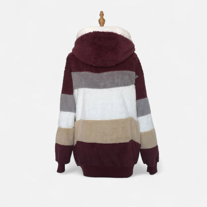 Dorevelle | Women’s Oversized Jacket – Hooded Autumn Winter Elegance