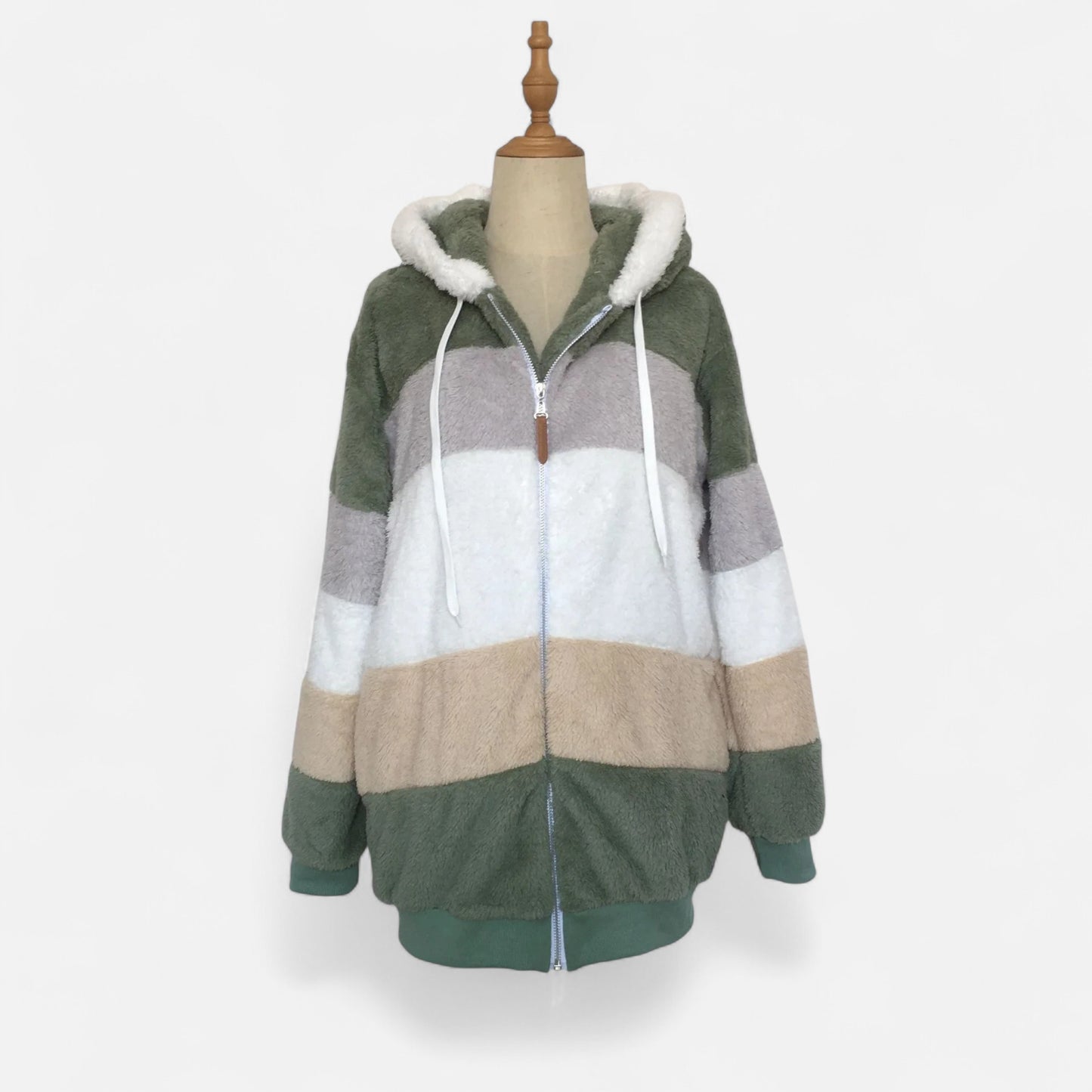 Dorevelle | Women’s Oversized Jacket – Hooded Autumn Winter Elegance