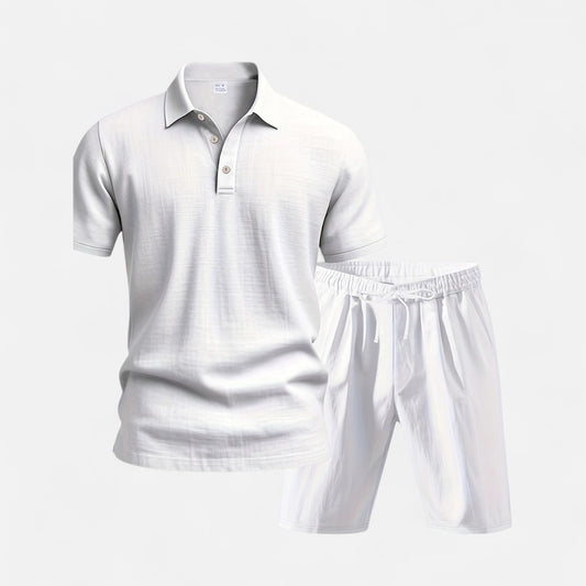 Dorevelle | Men’s Linen Set – Ivy League Tailored Ease