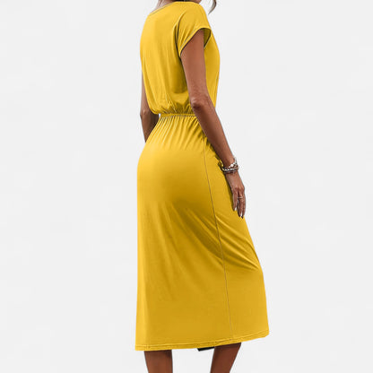 Dorevelle | Women’s White Dress – Heritage Knot Detail