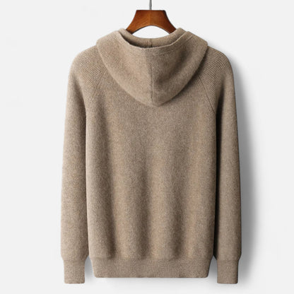 Dorevelle | Men’s Zipped Hoodie – Heritage Merino Knitwear