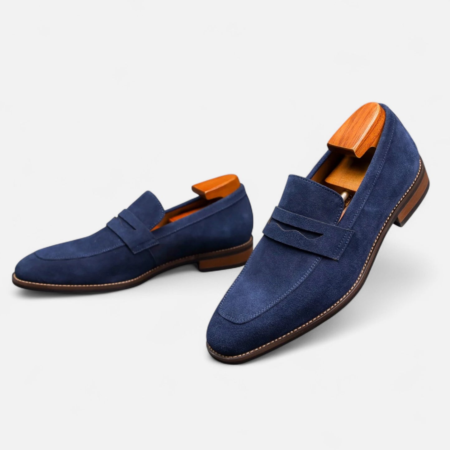 Dorevelle | Men’s Classic Comfort Penny Loafers