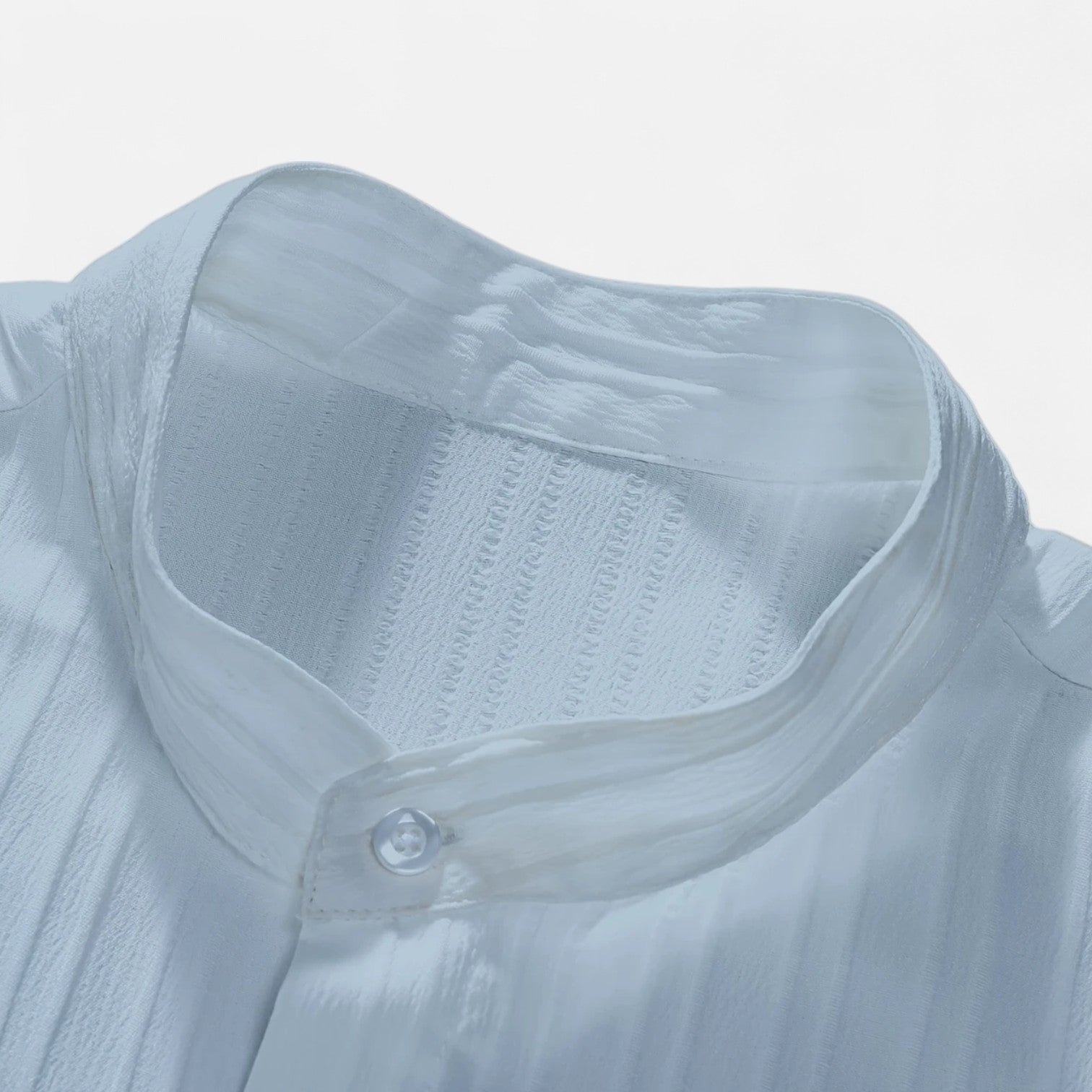 Men’s Lightweight Striped Summer Shirt and Trouser Set