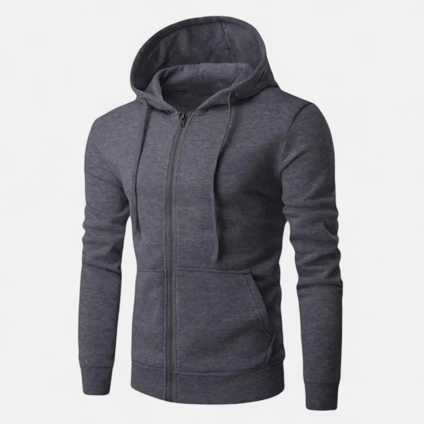 Dorevelle | Men’s Hooded Jacket – Slim Autumn Elegance