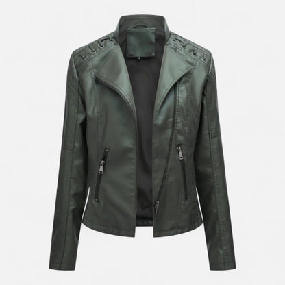 Dorevelle | Women's Elegant Slim-Fit Zipper Jacket