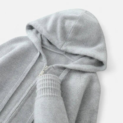 Dorevelle | Men’s Hooded Cardigan – Refined Winter Knitwear