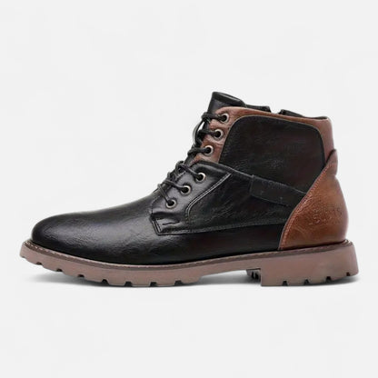 Dorevelle | Men’s Vintage Leather Lace-Up Boots
