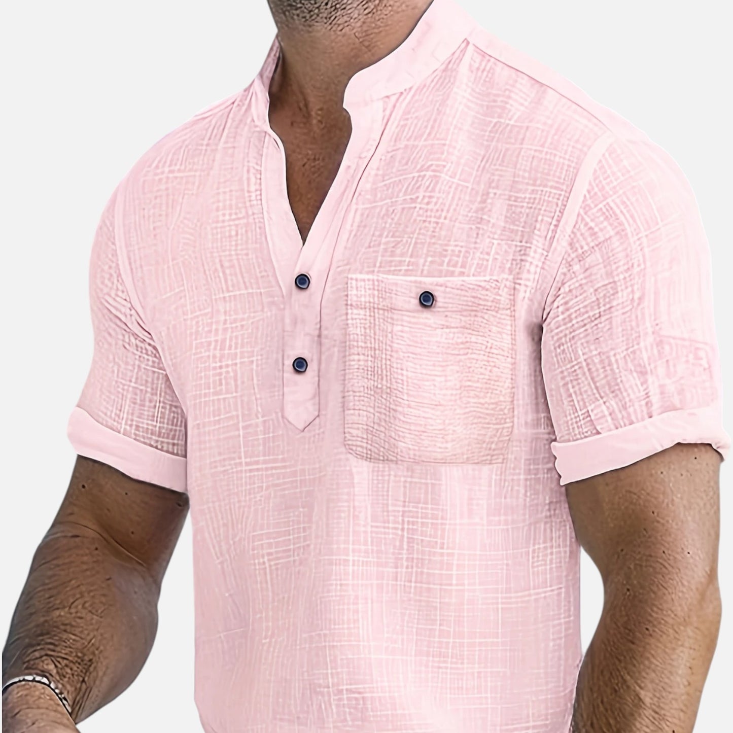 Dorevelle | Men’s Notch Collar Shirt