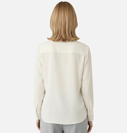 Dorevelle | Women’s Long-Sleeve Blouse – Effortless Classic Grace