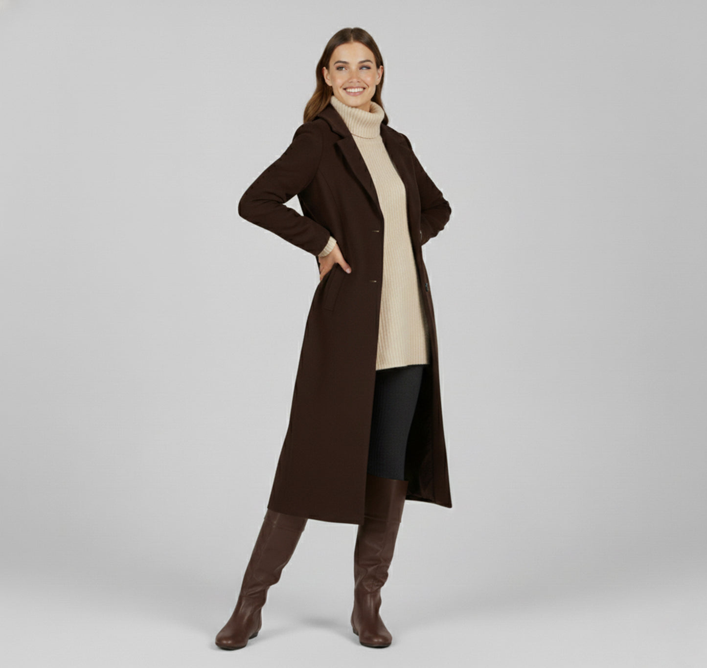 Dorevelle | Women’s Slouchy Knee-High Boots – Effortless Luxe Comfort