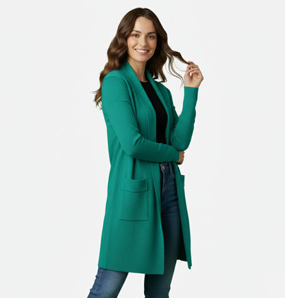 Dorevelle | Women’s Long Knit Cardigan – Effortless Layered Elegance