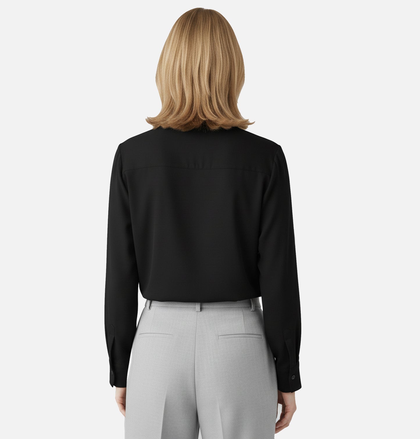 Dorevelle | Women’s Long-Sleeve Blouse – Effortless Classic Grace