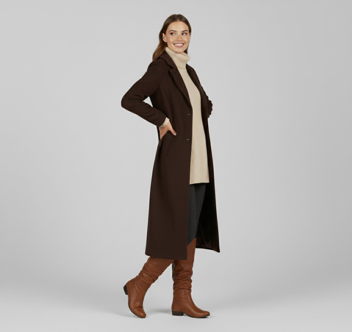 Dorevelle | Women’s Slouchy Knee-High Boots – Effortless Luxe Comfort