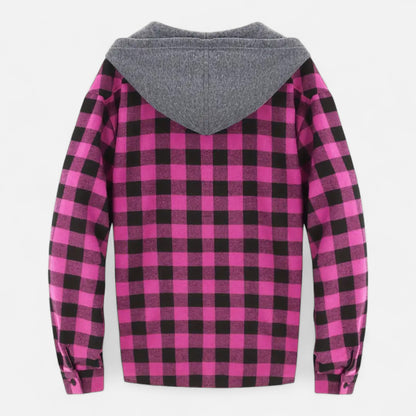 Dorevelle | Men’s Button-Up Hooded Sweater