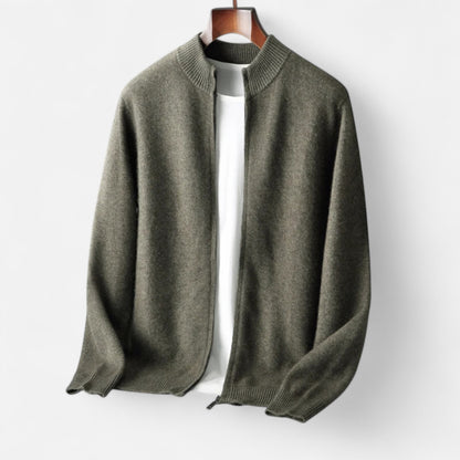 Dorevelle | Men’s Zipped Sweater – Heritage Merino Knit