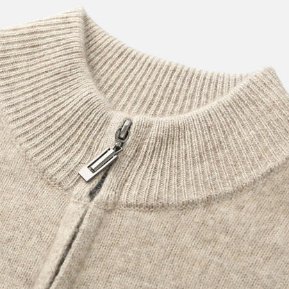 Dorevelle | Men’s Zipped Sweater – Heritage Merino Knit