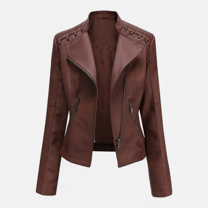 Dorevelle | Women's Elegant Slim-Fit Zipper Jacket