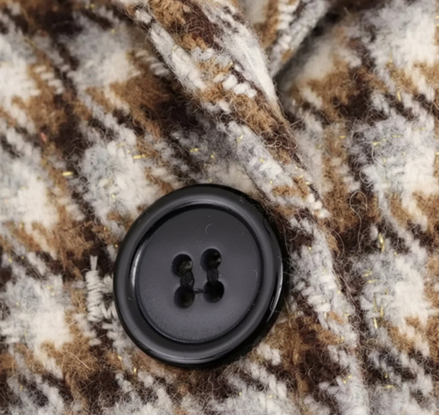 Dorevelle | Women’s Vintage Plaid Coat – Timeless Checkered Style