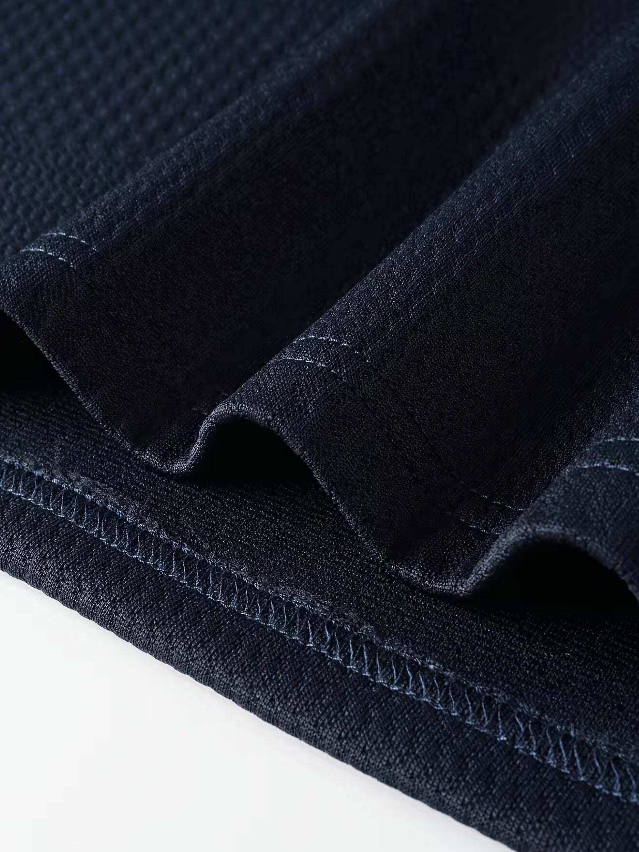 Men's Jacquard Ribbed Long Sleeve Shirt