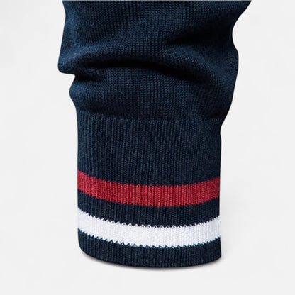 Dorevelle | Men’s Zipped Sweater – Heritage Cotton Knit