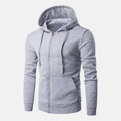 Dorevelle | Men’s Hooded Jacket – Slim Autumn Elegance