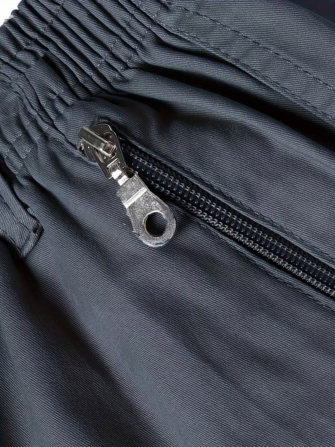 Men's Breathable Cargo Shorts With Drawstring Waist Trousers