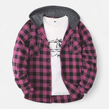 Dorevelle | Men’s Button-Up Hooded Sweater