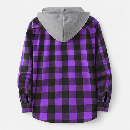 Dorevelle | Men’s Button-Up Hooded Sweater