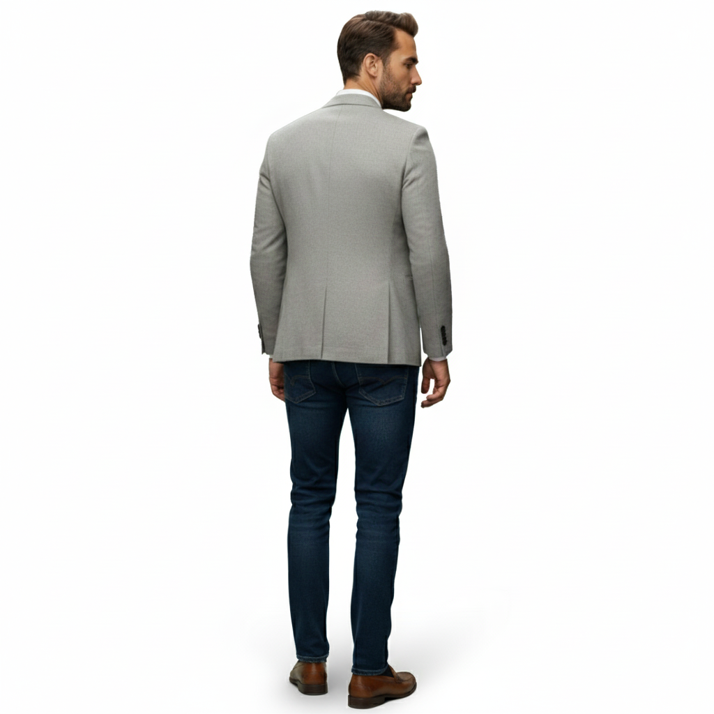 Dorevelle | Men’s Knitted Blazer Cardigan – Timeless Knit Tailoring