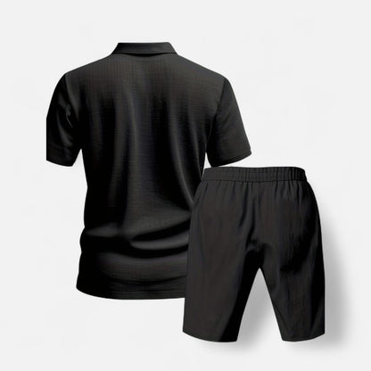 Dorevelle | Men’s Linen Set – Ivy League Tailored Ease
