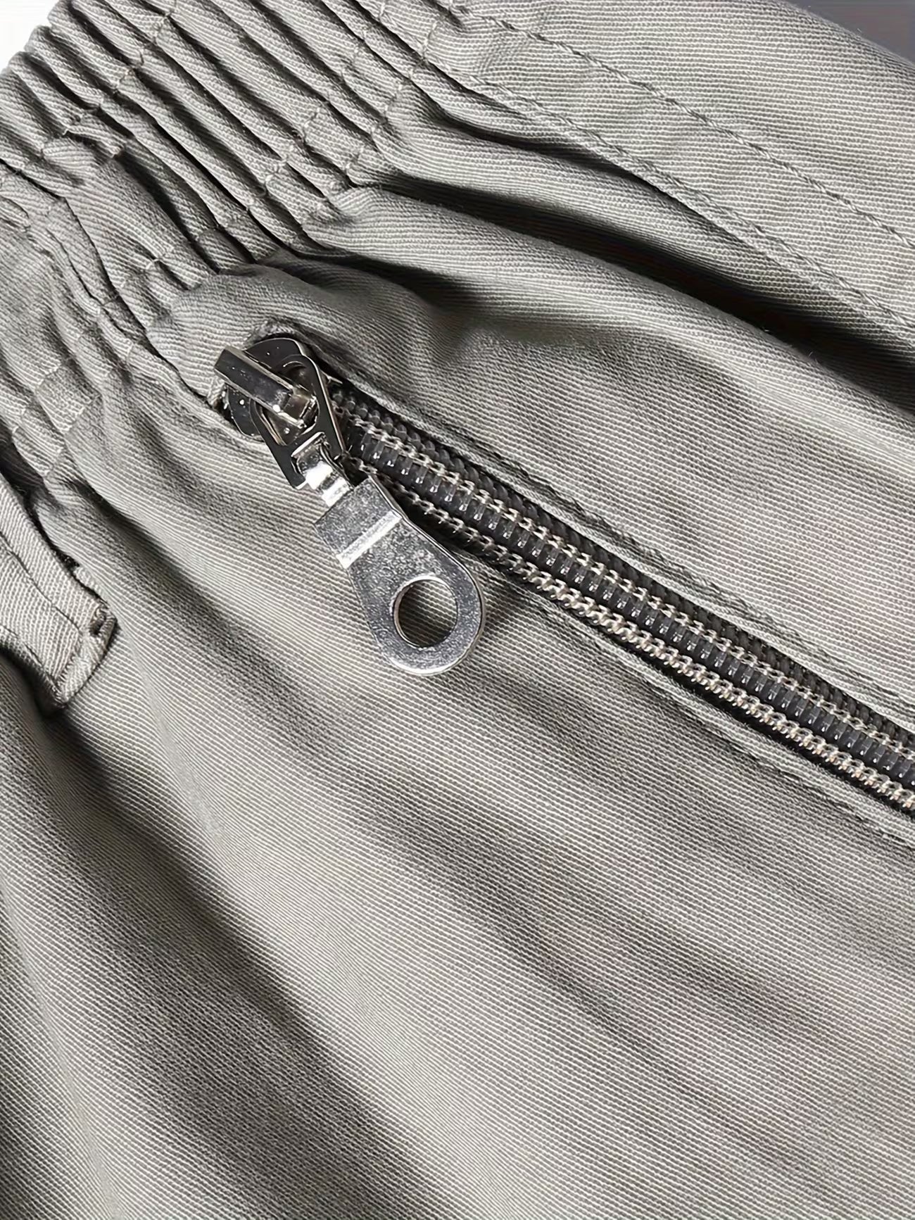 Men's Breathable Cargo Shorts With Drawstring Waist Trousers
