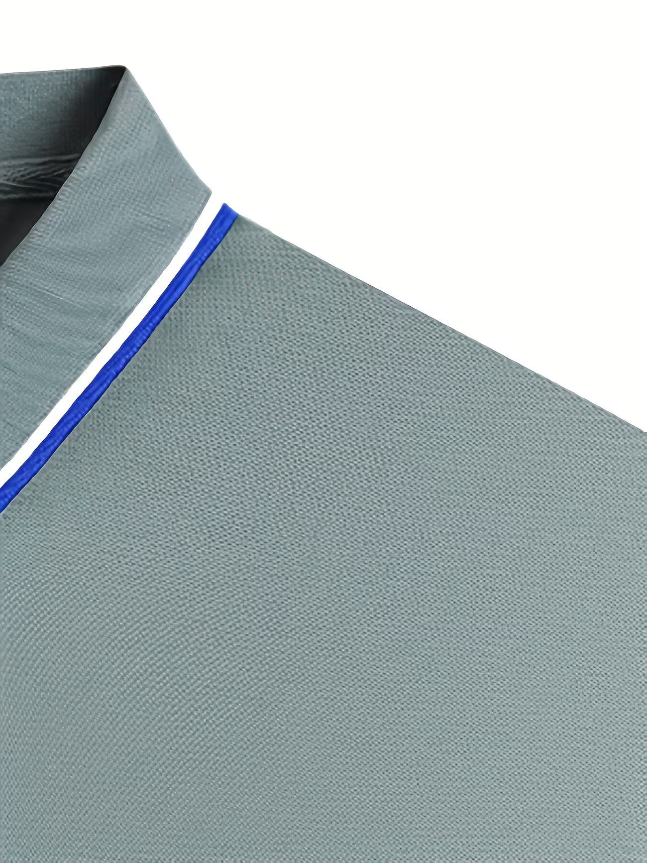 Men's Classic Button Collar Casual Shirt