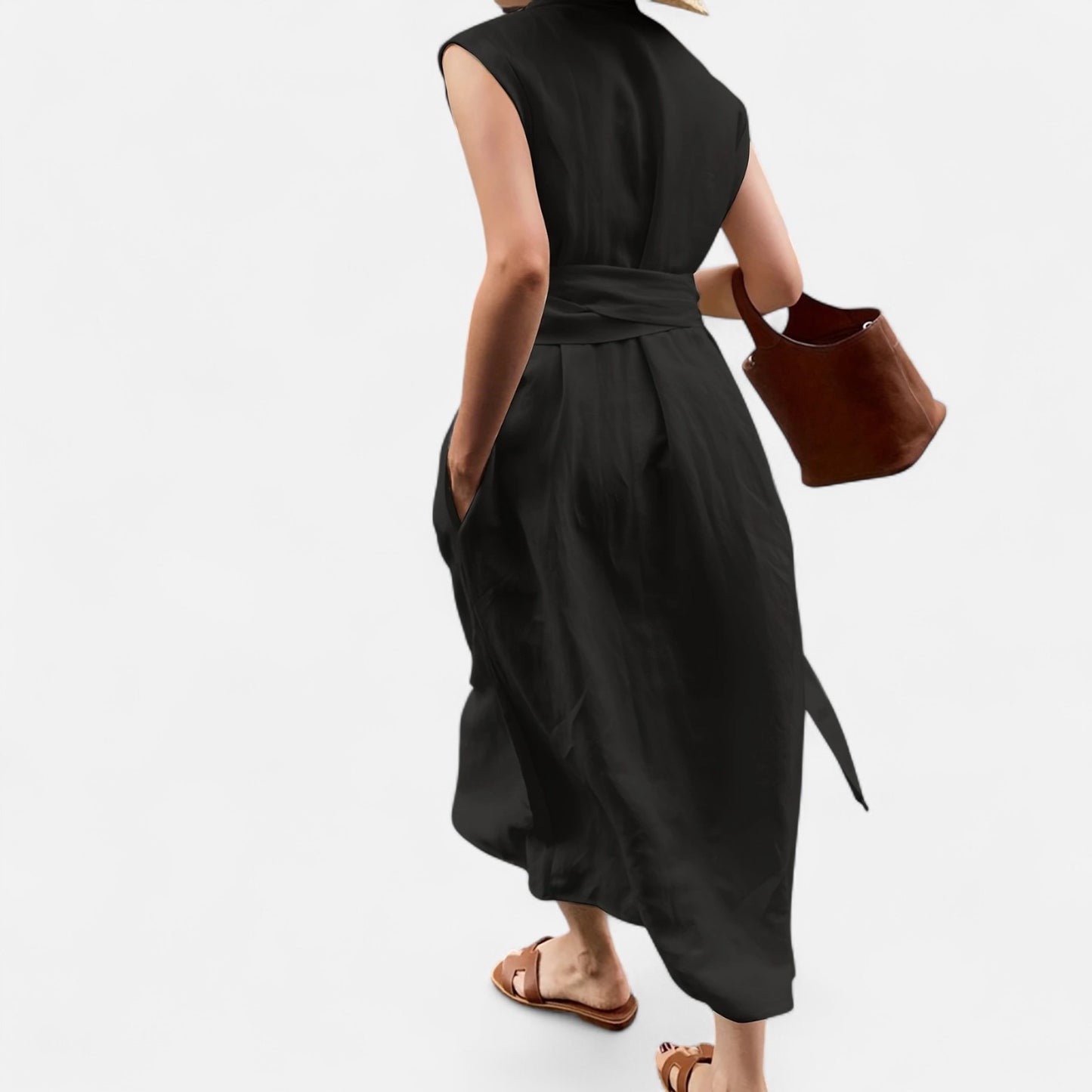 Dorevelle | Women’s Sleeveless Dress – Heritage Linen Style
