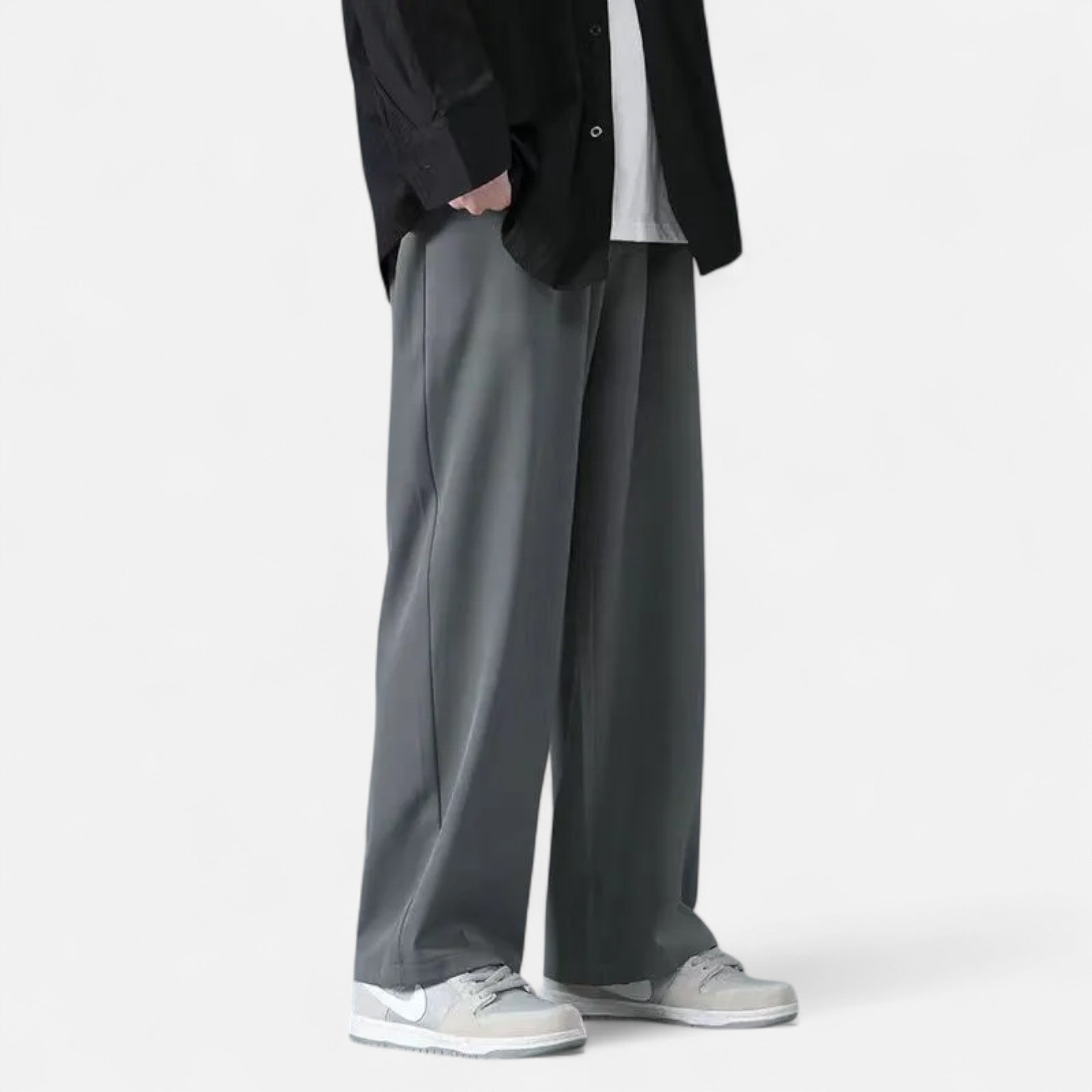Men’s Lightweight Autumn Straight Leg Trousers
