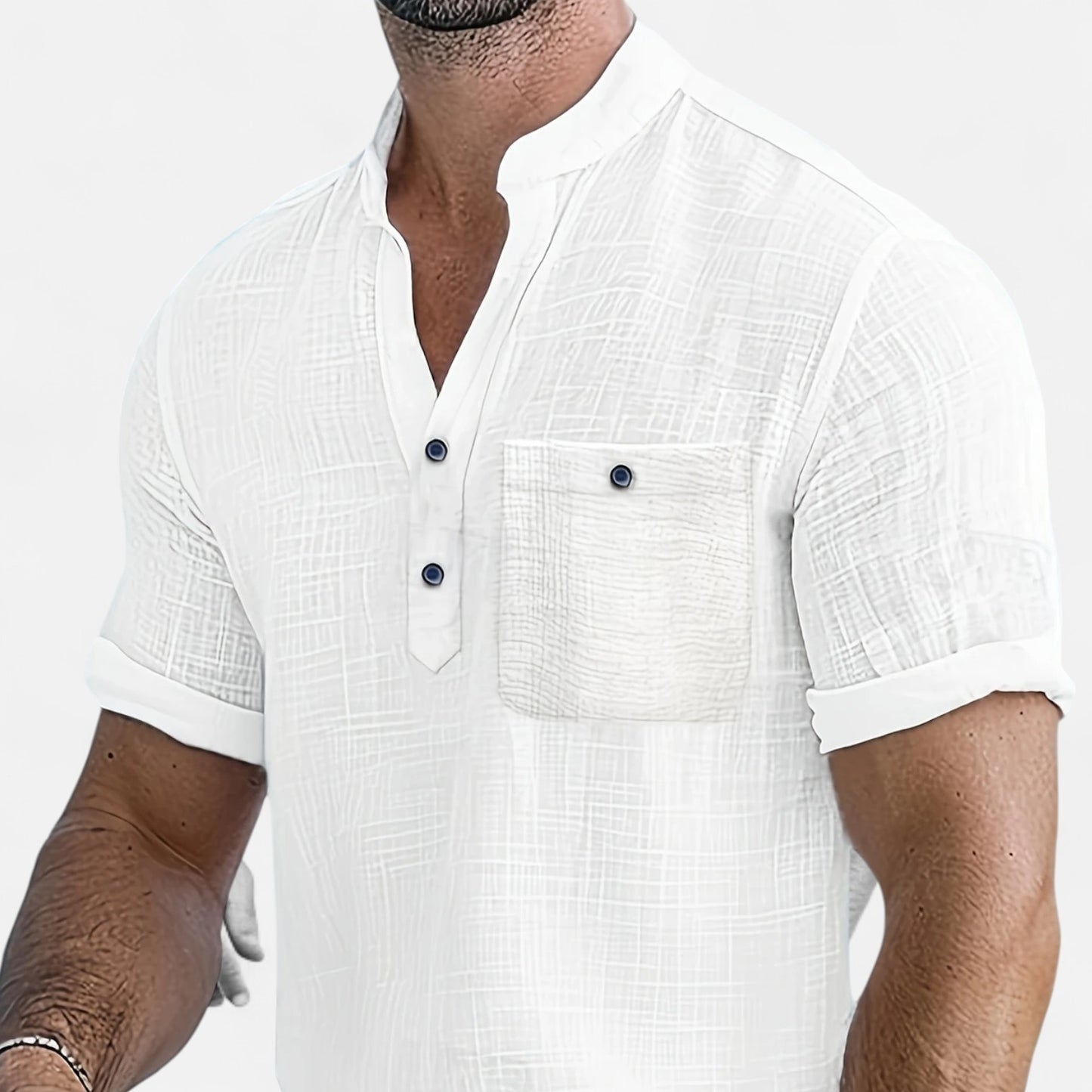 Dorevelle | Men’s Notch Collar Shirt