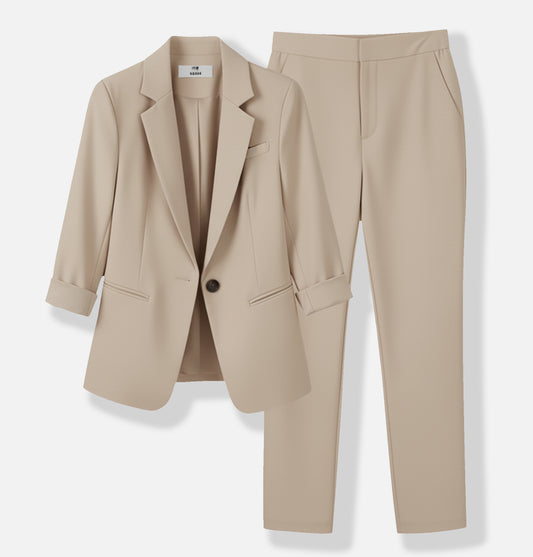 Dorevelle | Women’s Two-Piece Set – Tailored Modern Elegance