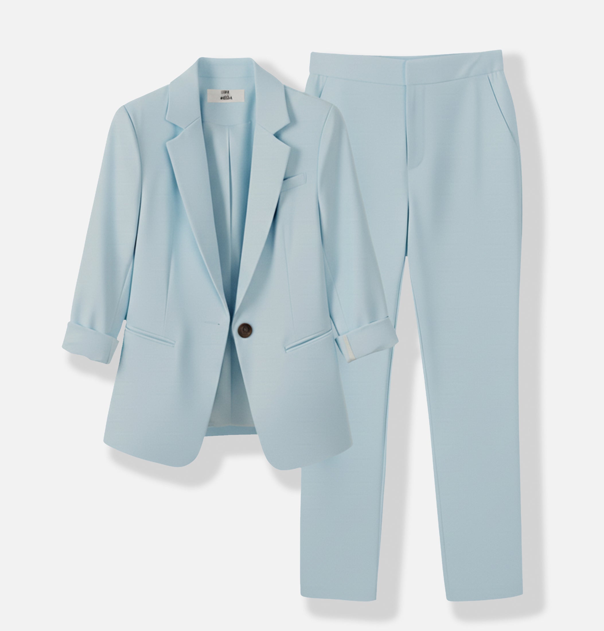 Women’s Tailored Two-Piece Set with Modern Elegant Silhouette