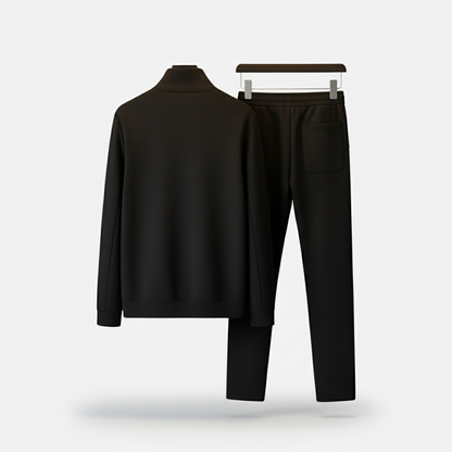 Dorevelle | Men’s Athleisure Set – Zip-Up Track Suit